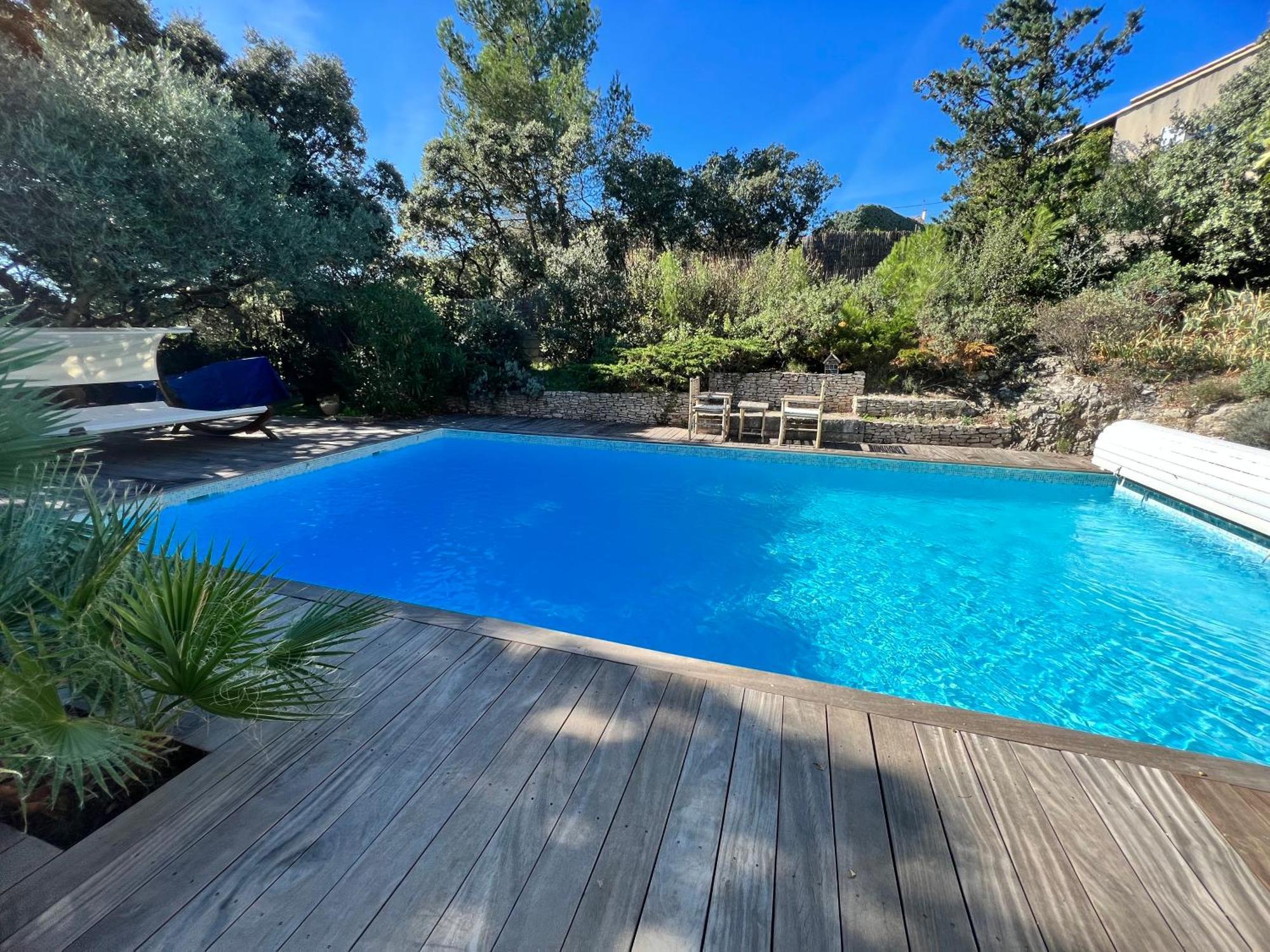 Le Havre De Paix En Garrigue 4 Chambres 3 Sdb Piscine Bezouce Esterno foto